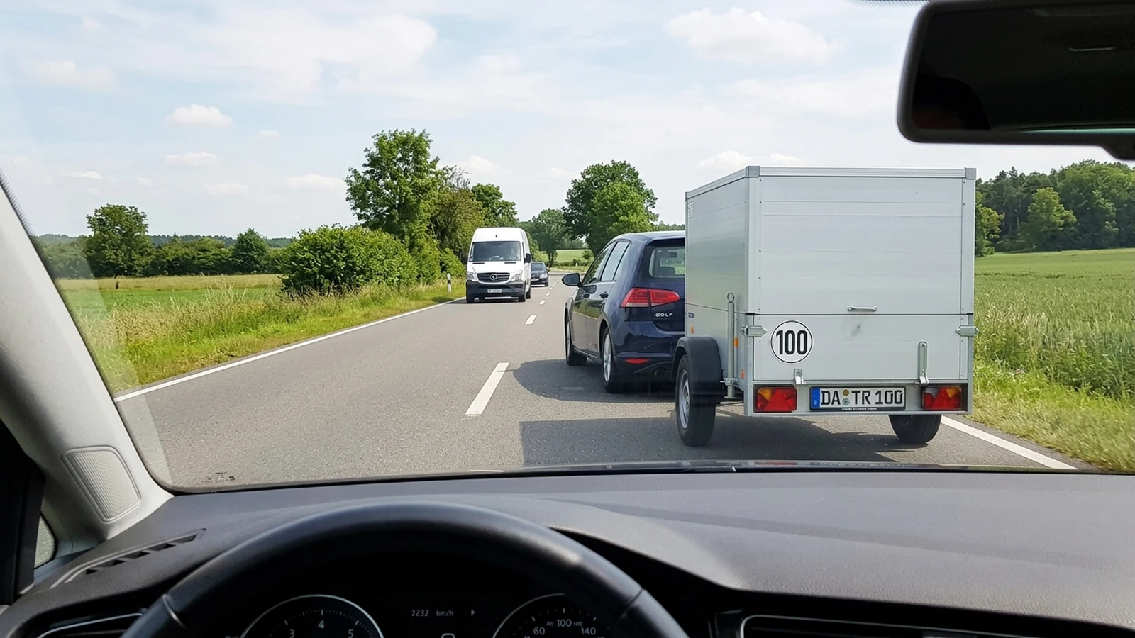 Tempo 100 nur Autobahn/Kraftfahrstraße