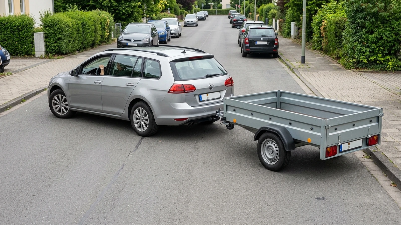 Rückwärts, Winkel wird zu groß
