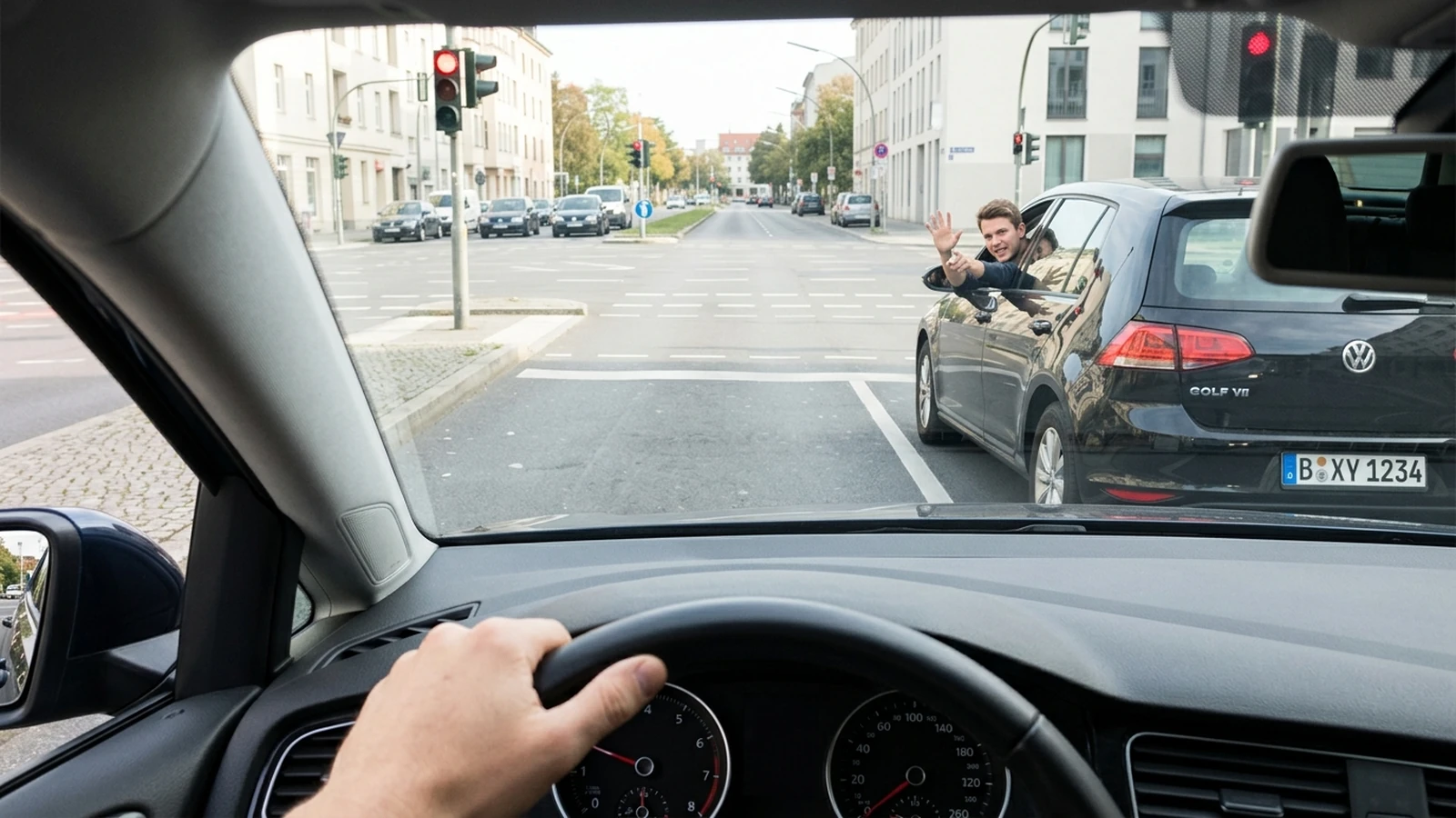 Freunde wollen ein Beschleunigungsduell