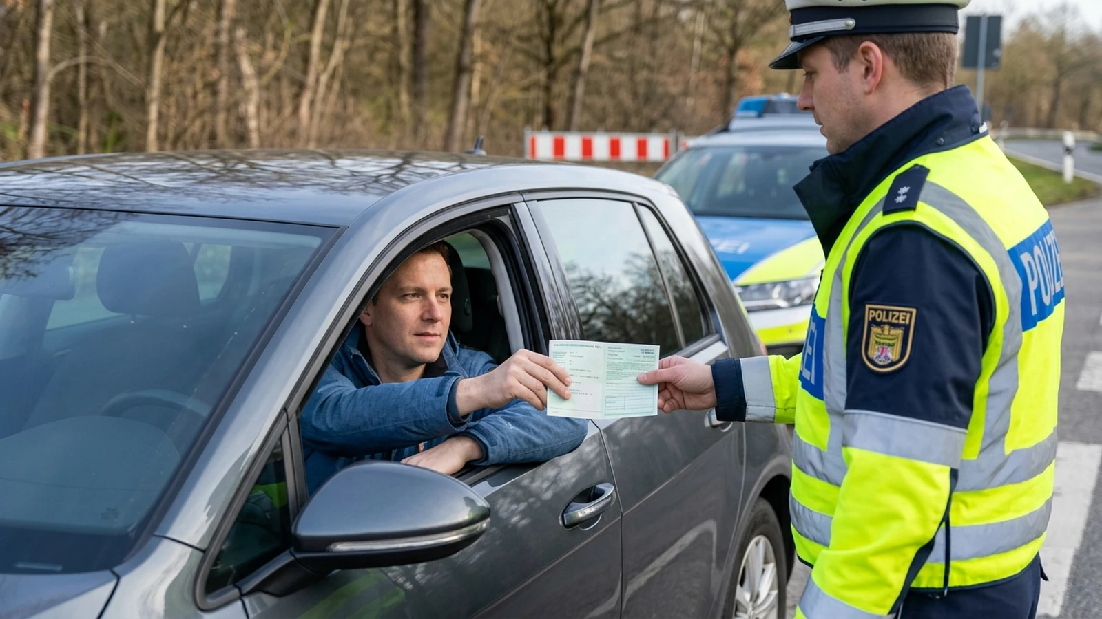 Polizeikontrolle und Zulassungsbescheinigung Teil I