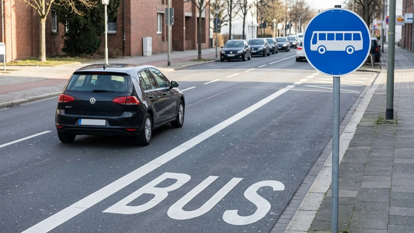 Bussonderfahrstreifen