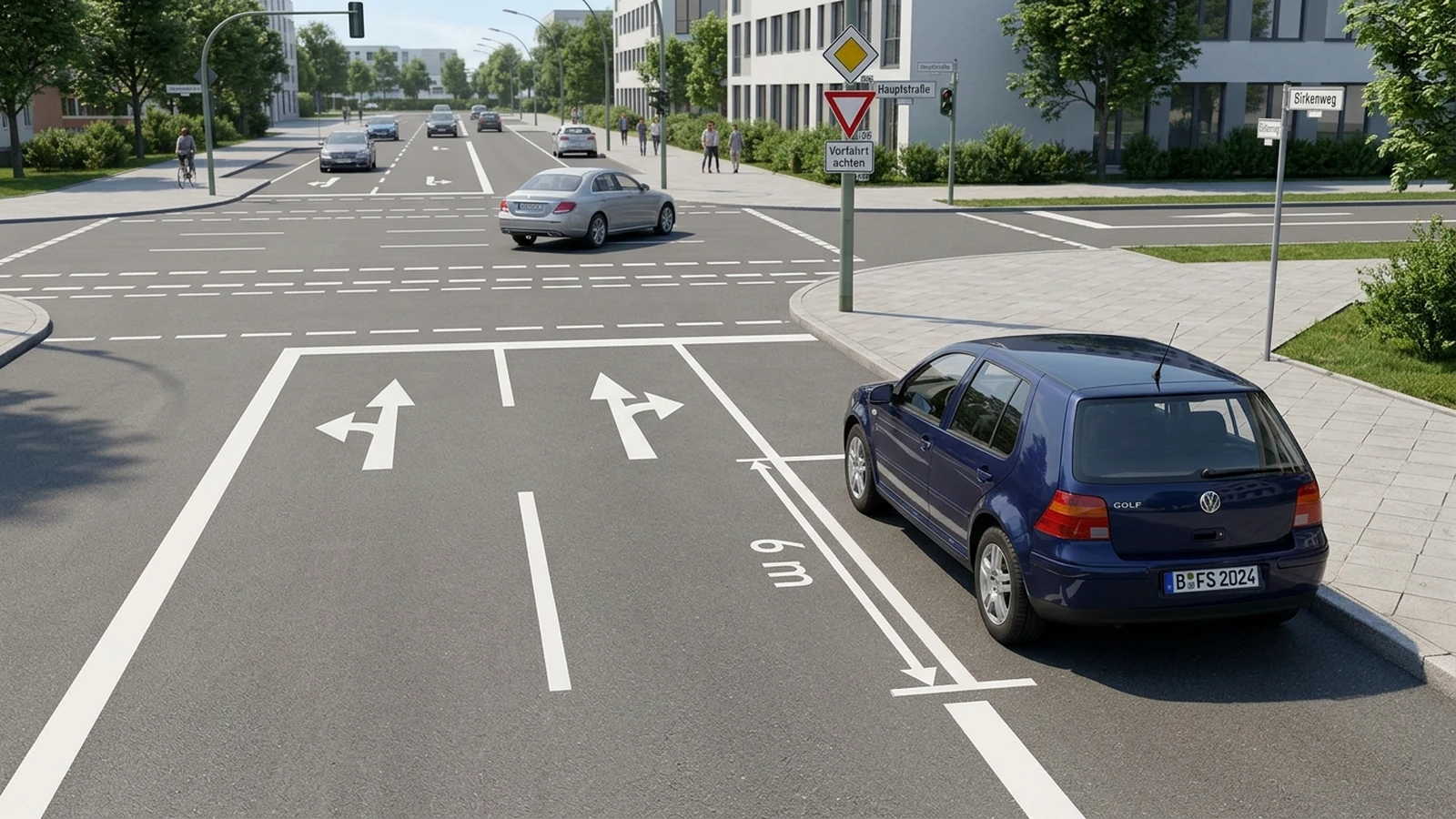 Kreuzung/Einmündung