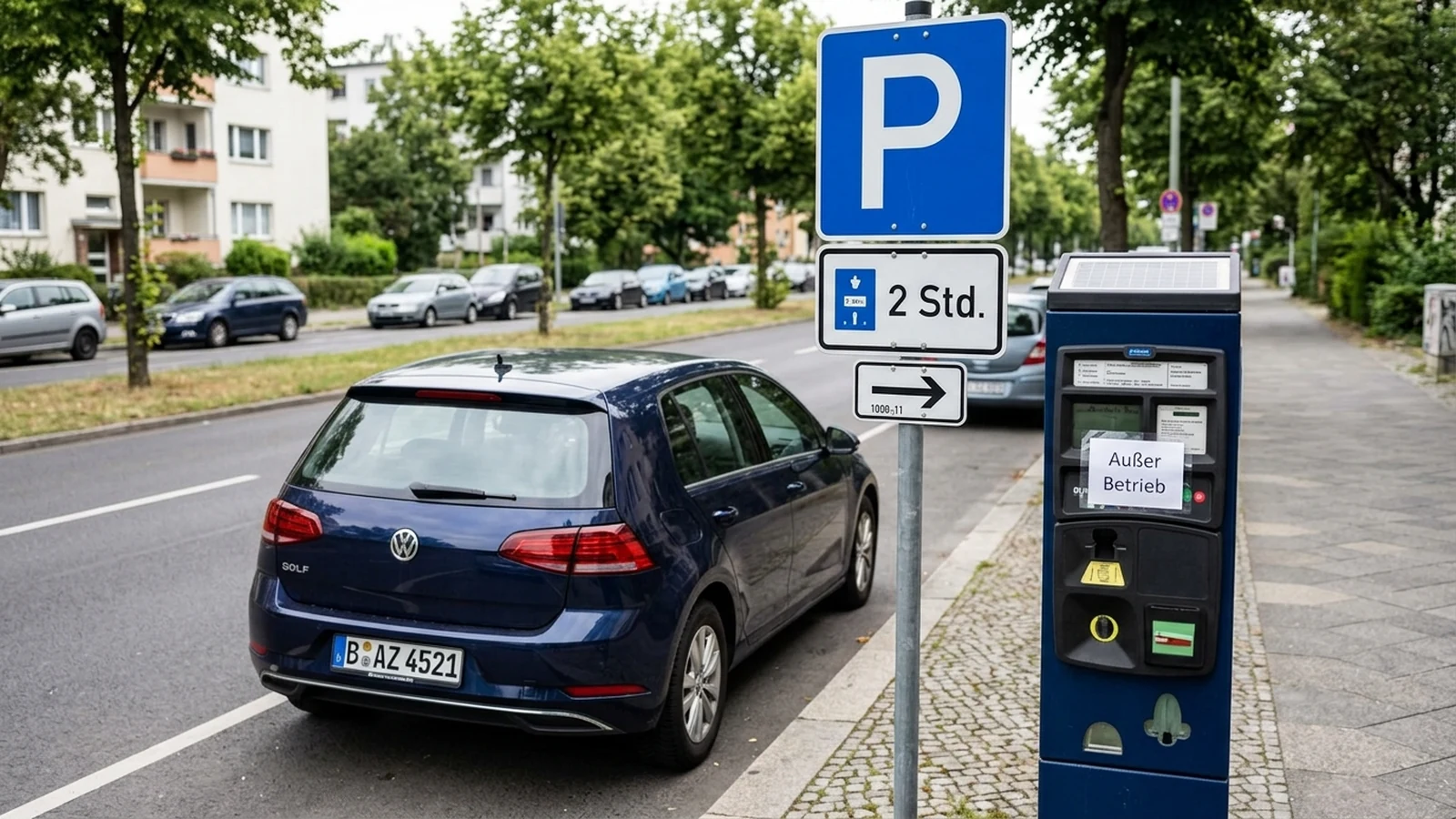 Defekter Automat