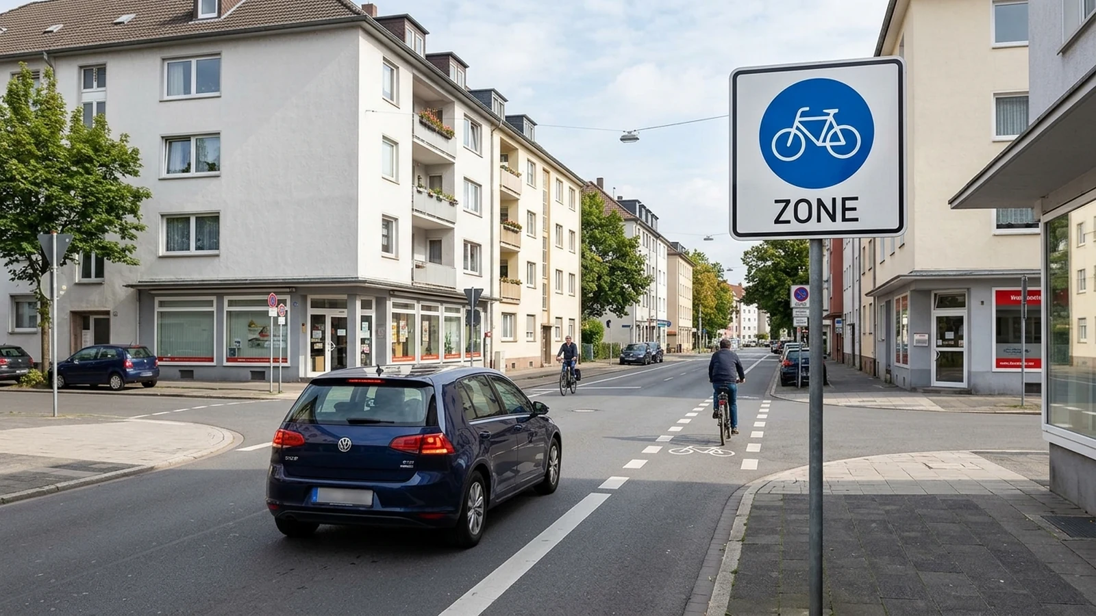 Neue Fahrradzone noch unbekannt