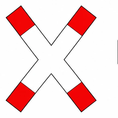 Andreaskreuz