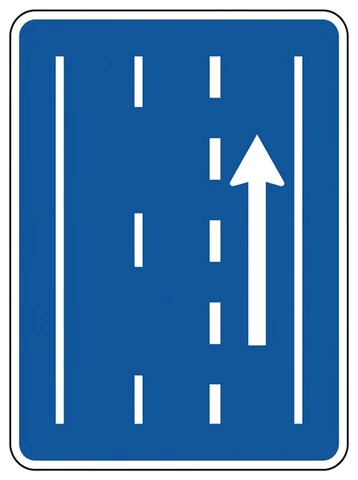 Seitenstreifen befahren