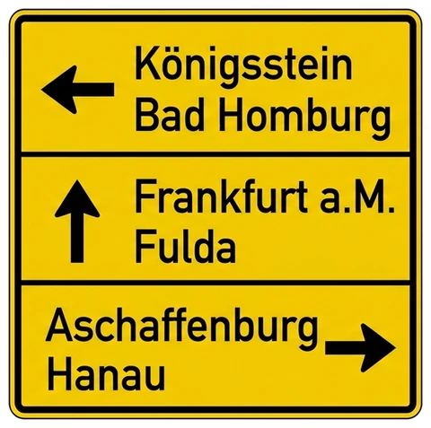 Verkehrszeichen