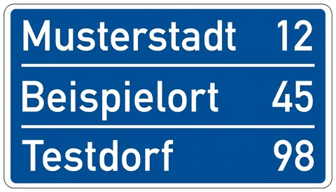 Verkehrszeichen
